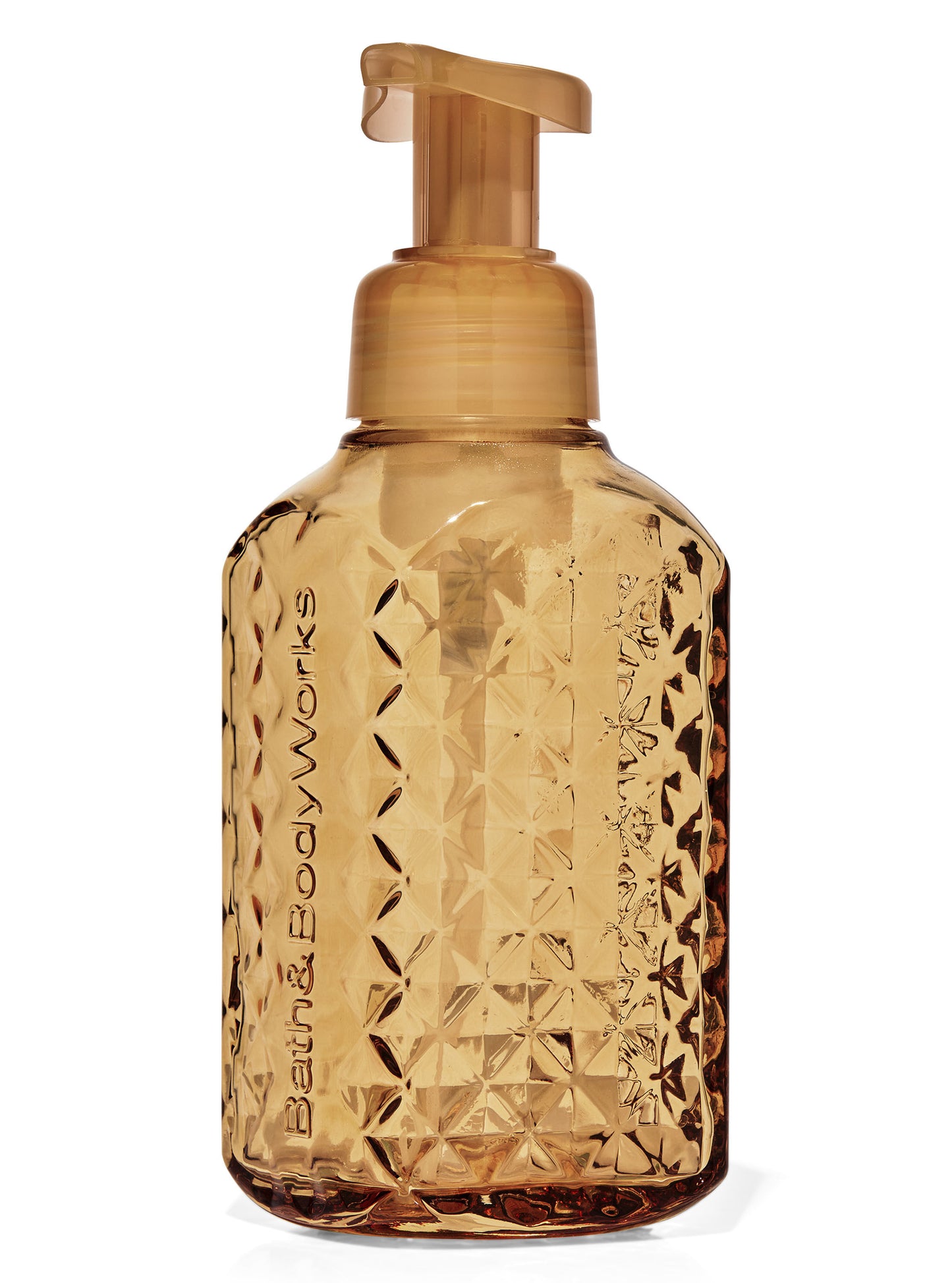 Faceted Gold Glass