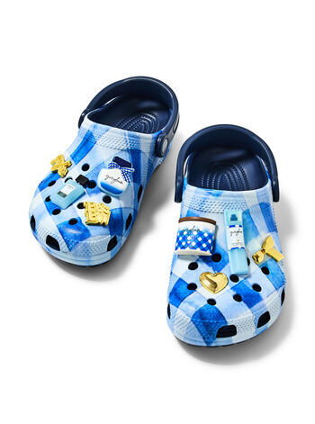Gingham Crocs