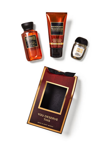 Mahogany TeakwoodMini Gift Bag Set