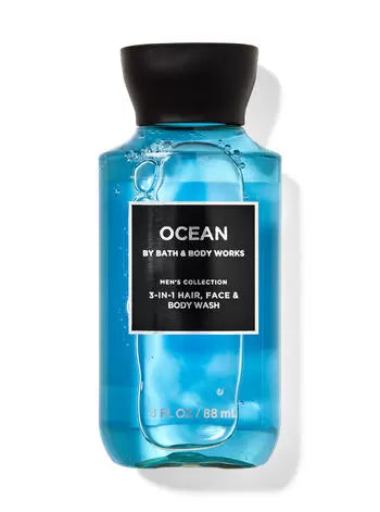 MensOceanTravel Size Body Wash