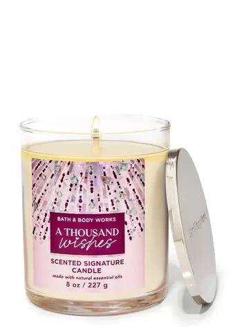 A Thousand WishesSingle Wick Candle