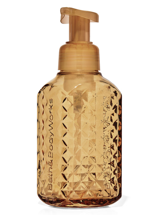 Faceted Gold Glass