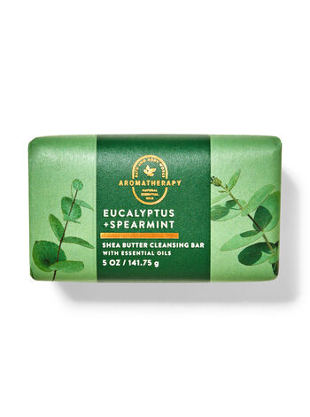 AromatherapyEucalyptus SpearmintShea Butter Cleansing Bar