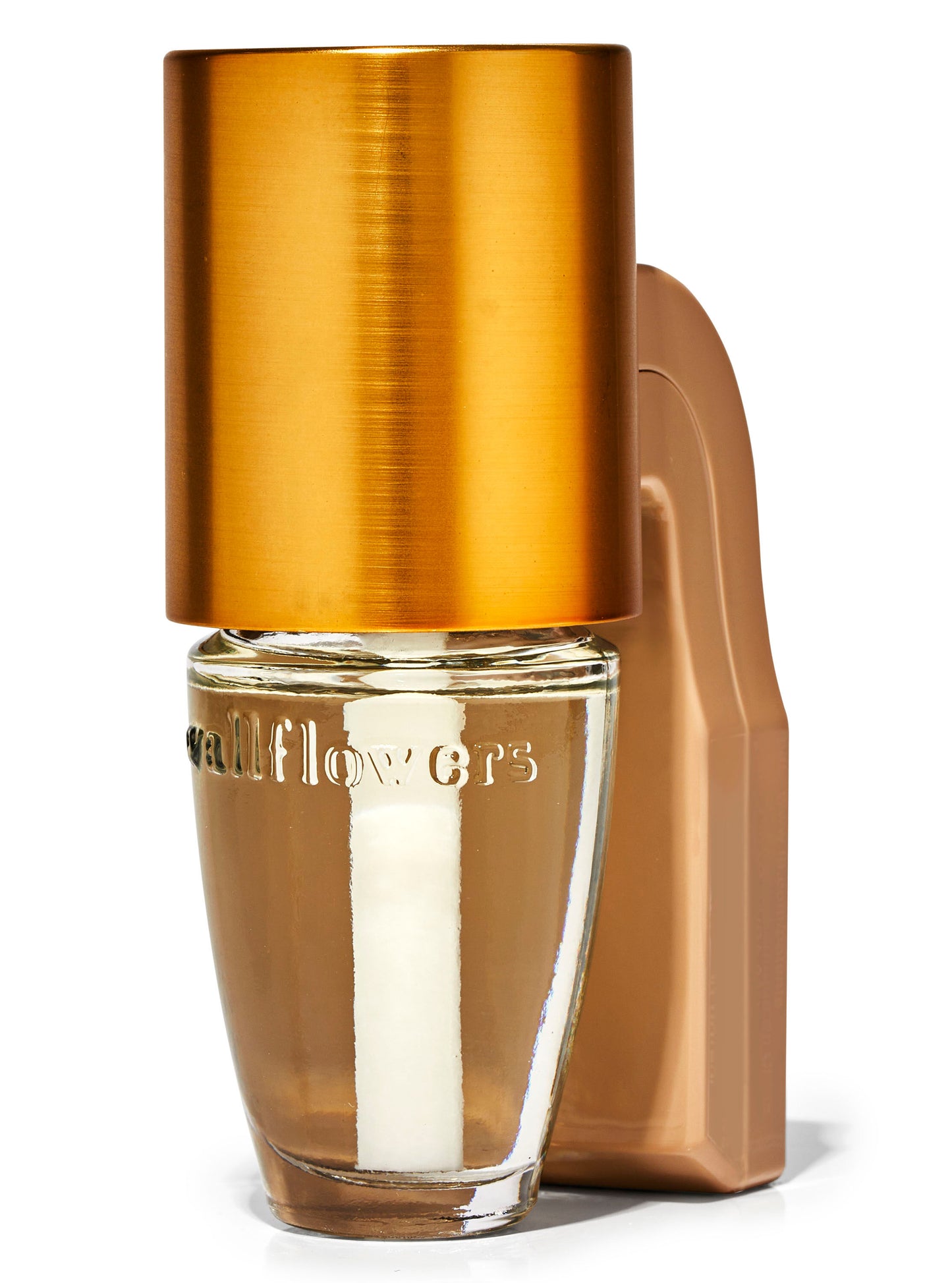Metallic Brass Cylinder Wallflowers Scent Control™