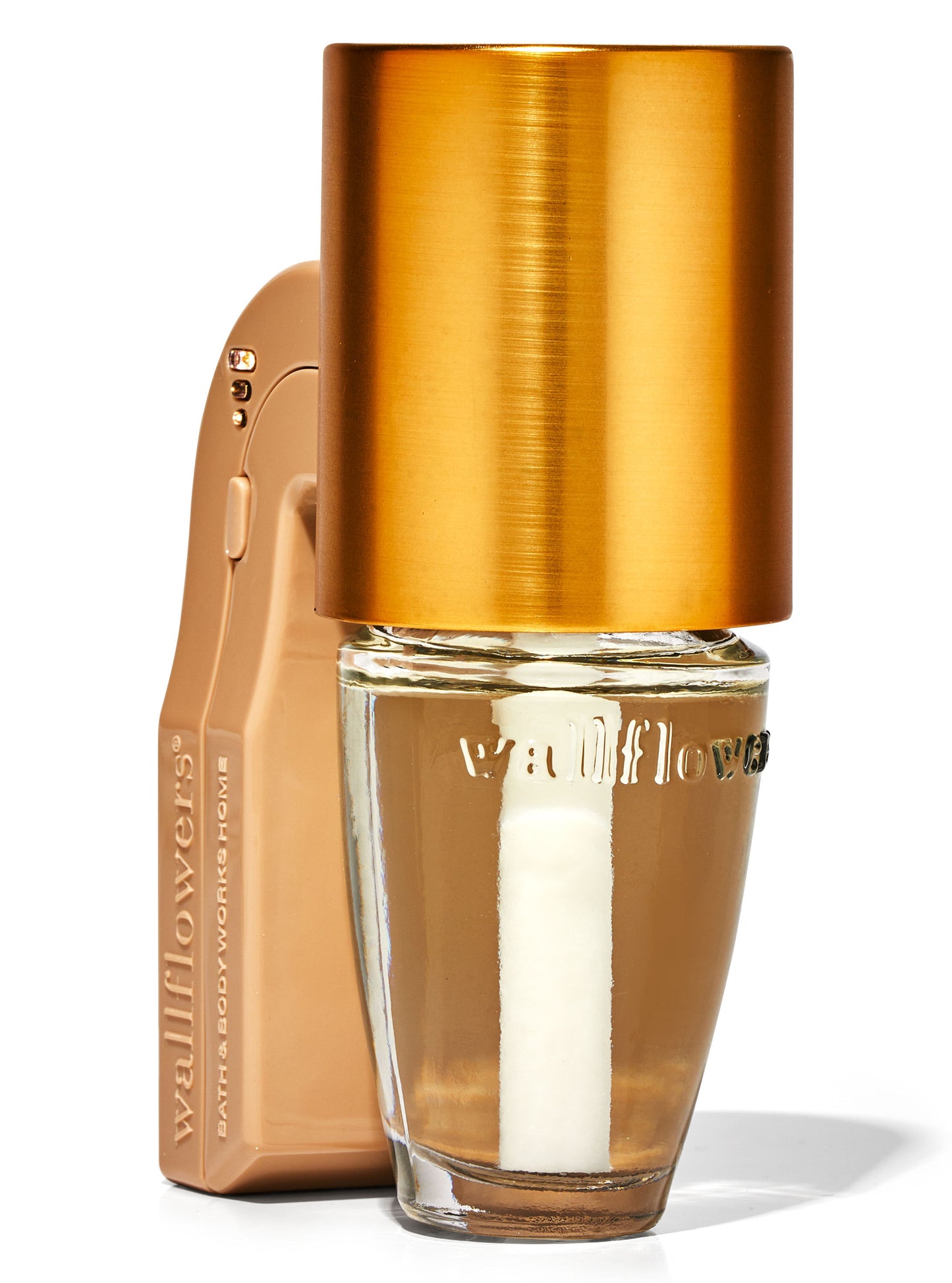 Metallic Brass Cylinder Wallflowers Scent Control™