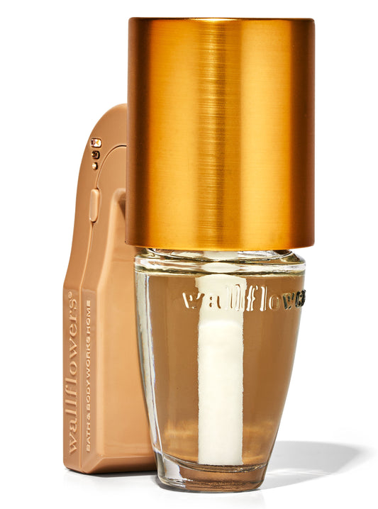 Metallic Brass Cylinder Wallflowers Scent Control™