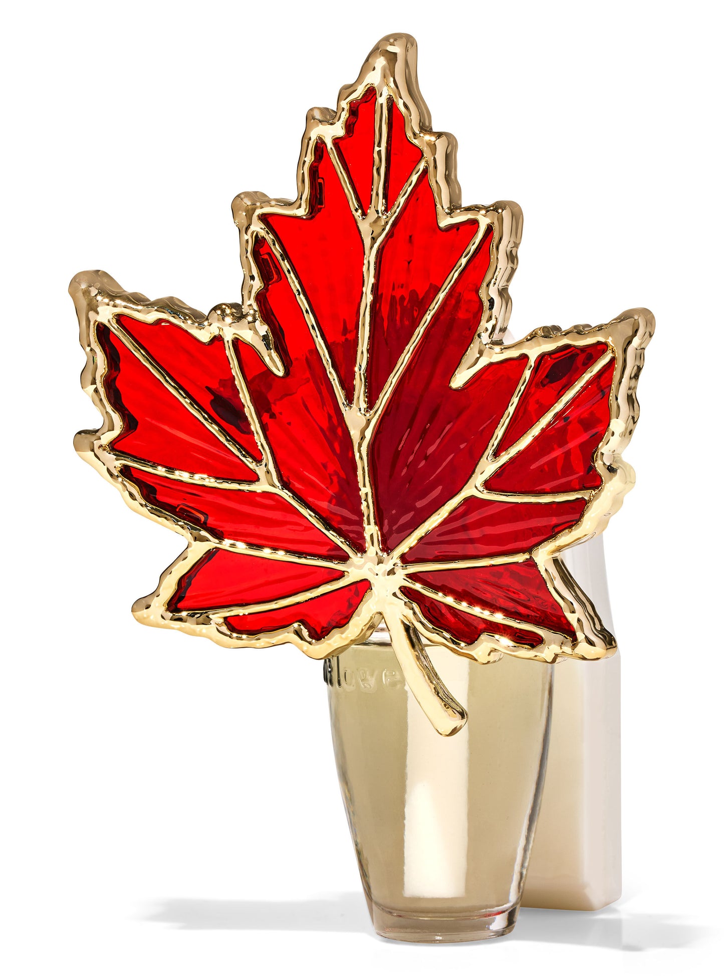 Textured Leaf Adjustable Wallflowers Scent Control™ Nightlight