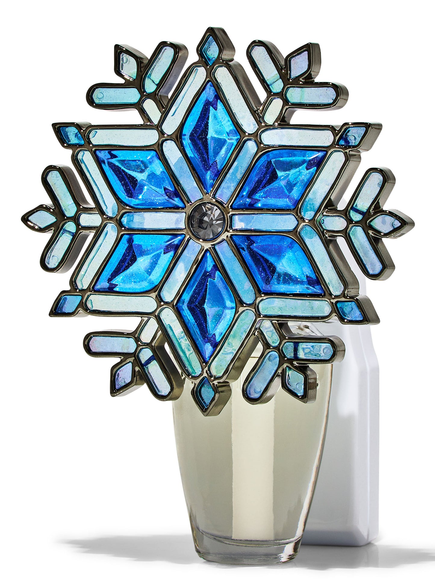 Stained Glass Snowflake Nightlight