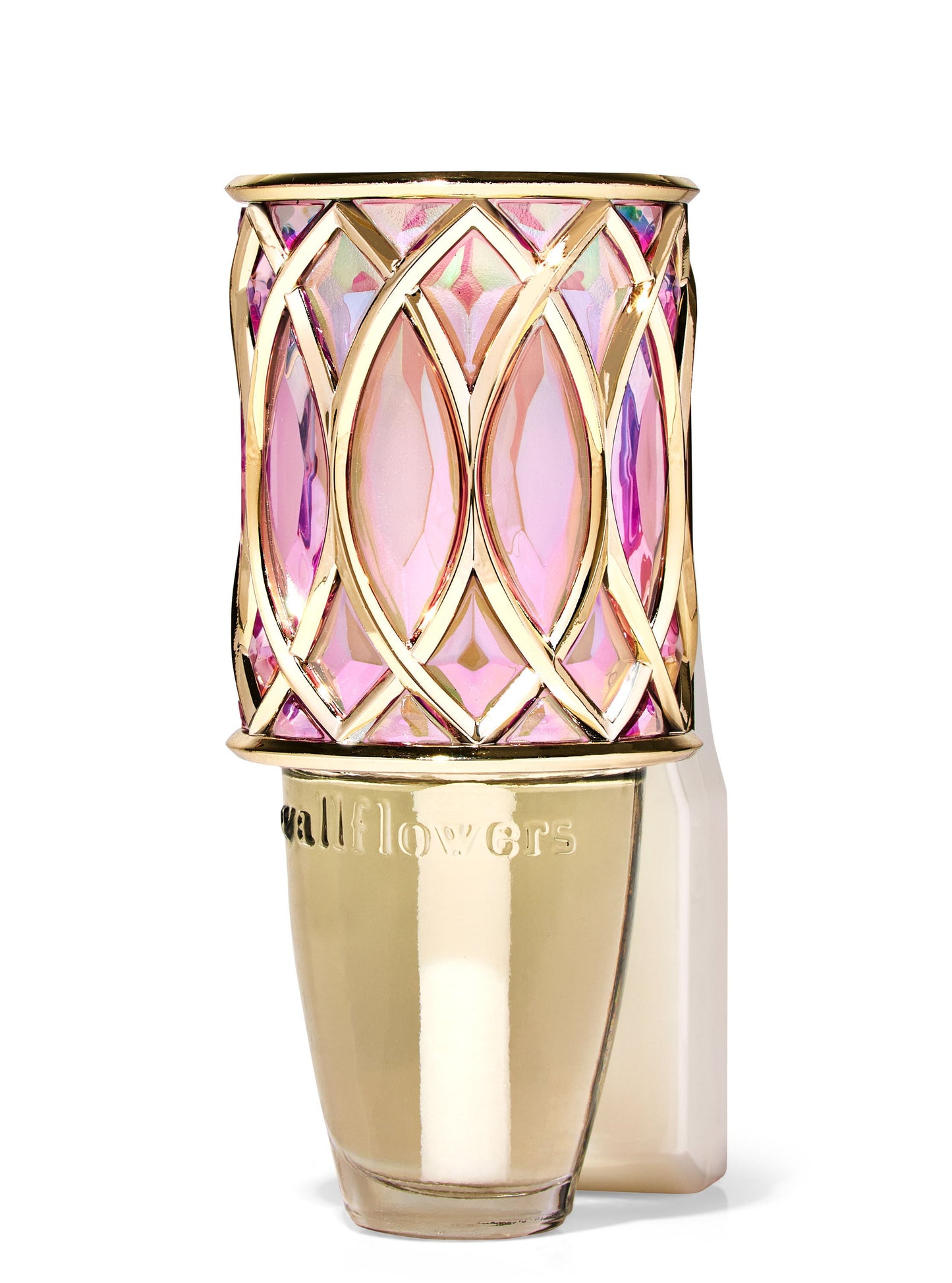 Pink Almond Faceted Wallflowers Scent Control™ Nightlight
