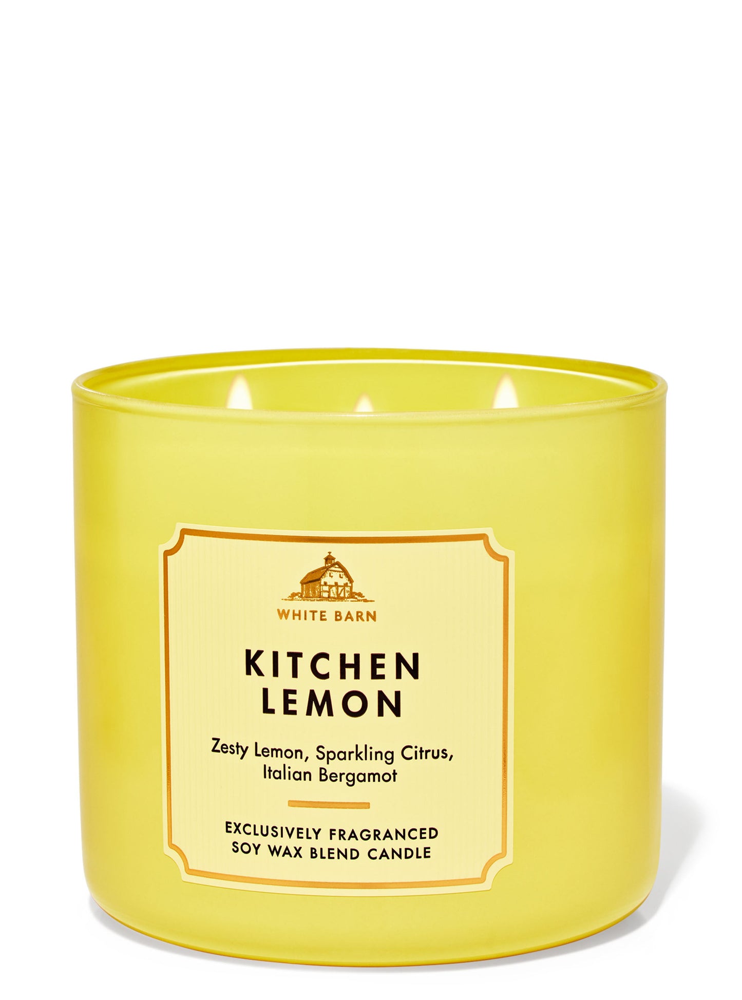 White BarnKitchen Lemon